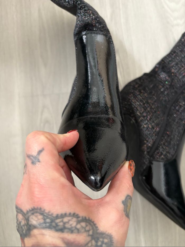 Bottes mi mollet taille 40 - photo numéro 5