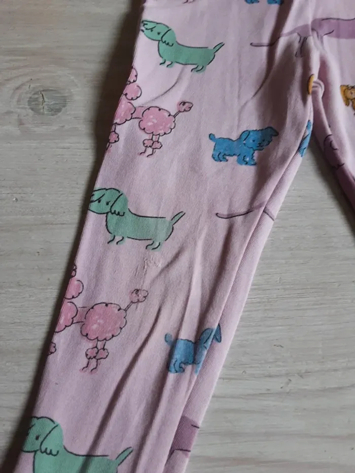 2 legging chien et gummi bears T. 98cm (2-3 ans) - photo numéro 6