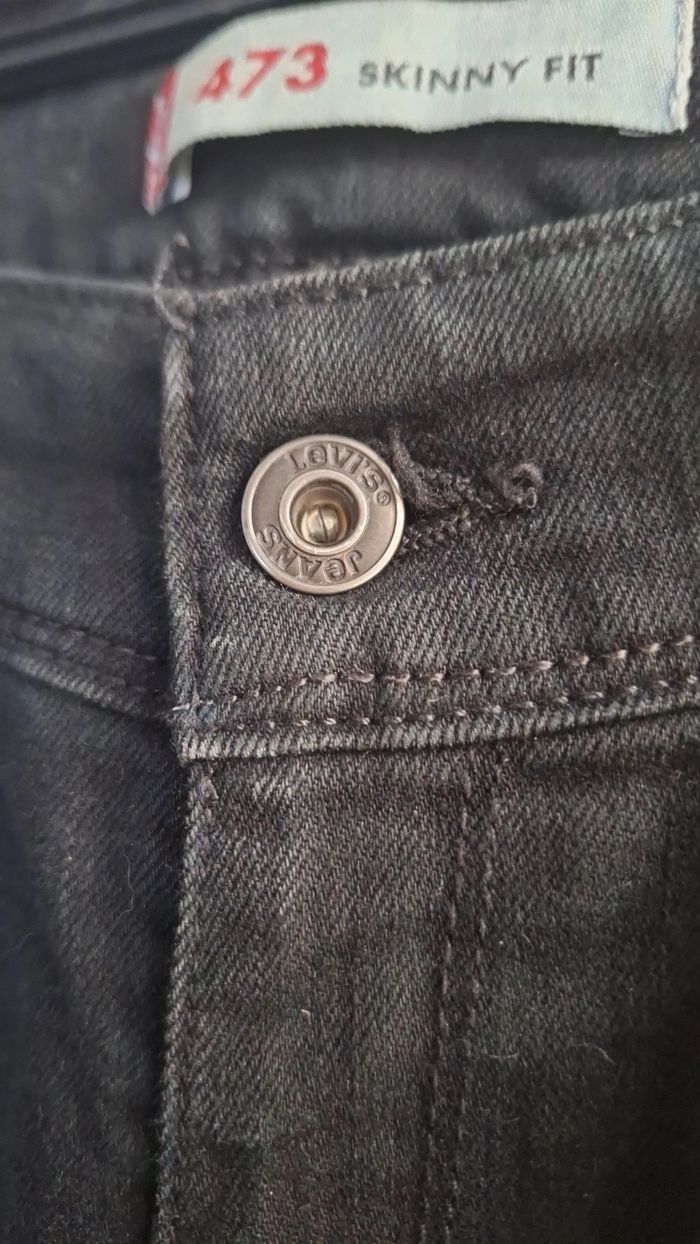 👖 Jean Levi’s 473 Skinny Fit - taille 38 (29x34) - photo numéro 3