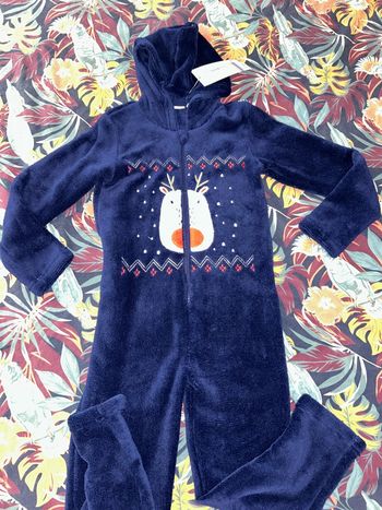 Surpyjama combinaison polaire mixte  Renne hiver Eldys