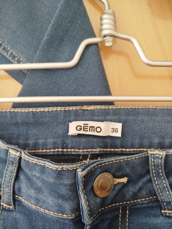 Jean bleu slim taille 36 - photo numéro 4