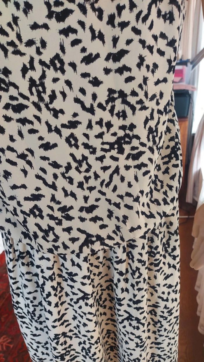 Robe CKS t M noire et blanc - photo numéro 8