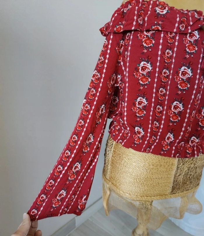 Blouse col bardot - photo numéro 3