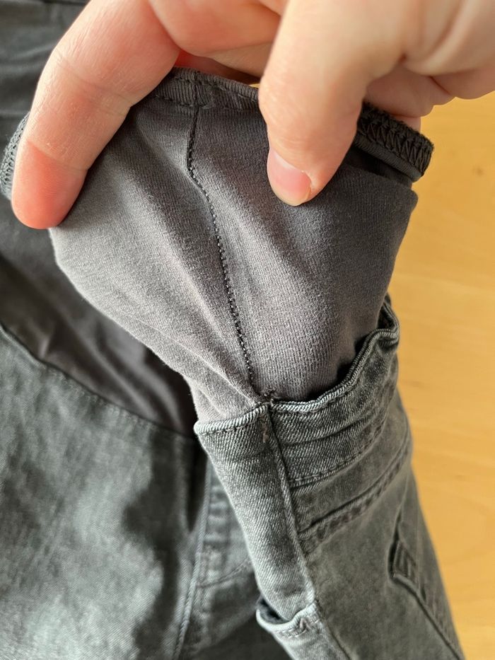 Jean de grossesse gris clair Kiabi 42 - photo numéro 4