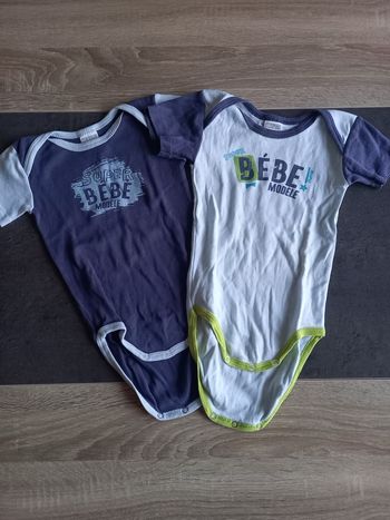Lot de 2 bodies 