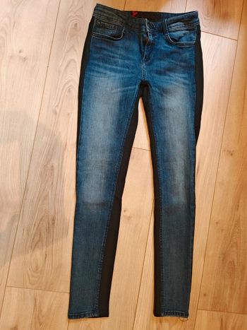 Jeans bicolore
