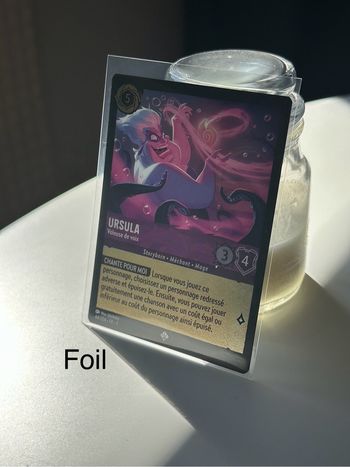 Carte Lorcana très rare chapitre 9 « fabuleux » FOIL