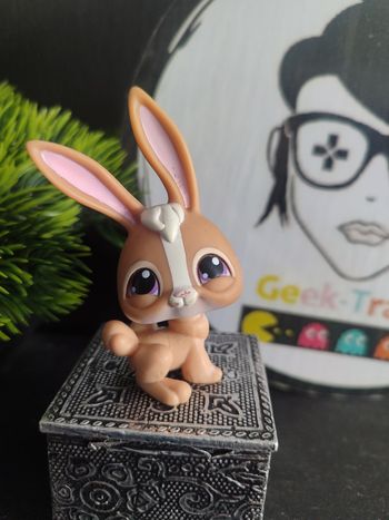 Lps0885 My Littlest Petshop Pet Shop LPS  Hasbro Lapin Rabbit bunny Lièvre 28