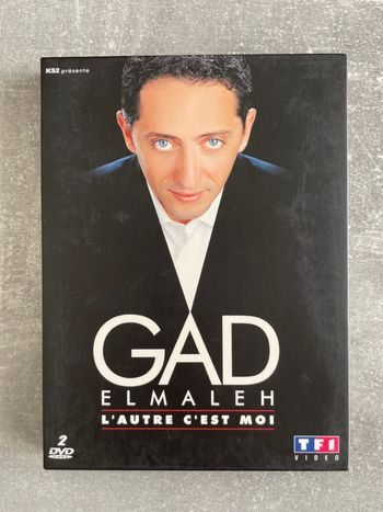 Double DVD spectacle humour, comique Gad Elmaleh, L'autre c'est moi en français.