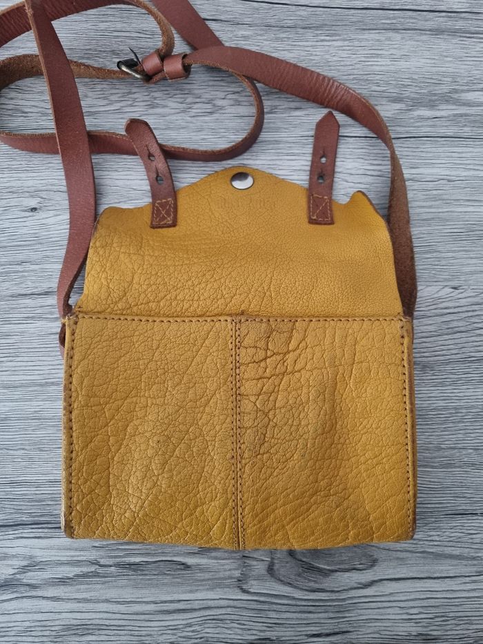 Sac à bandoulière Paul Marius safran mini indispensable 8 - photo numéro 4