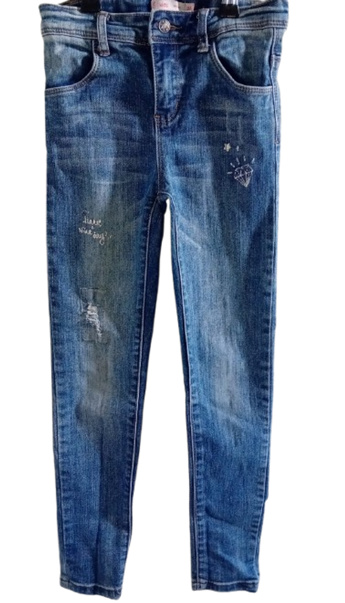 Jean d'hiver Gémo 8 ans fille - photo numéro 2