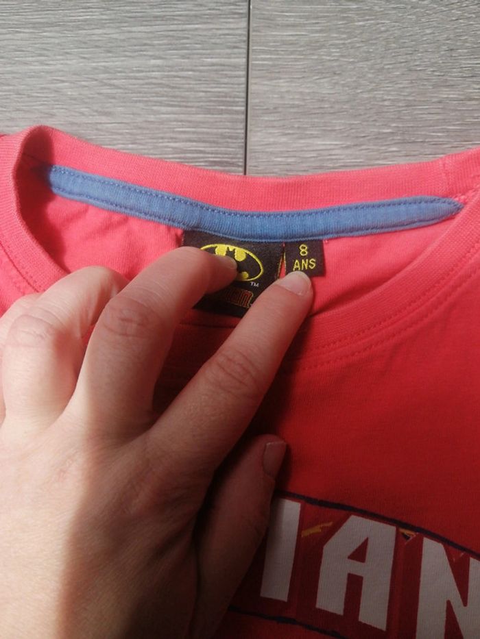 Tee shirt manche courte batman 8A - photo numéro 3