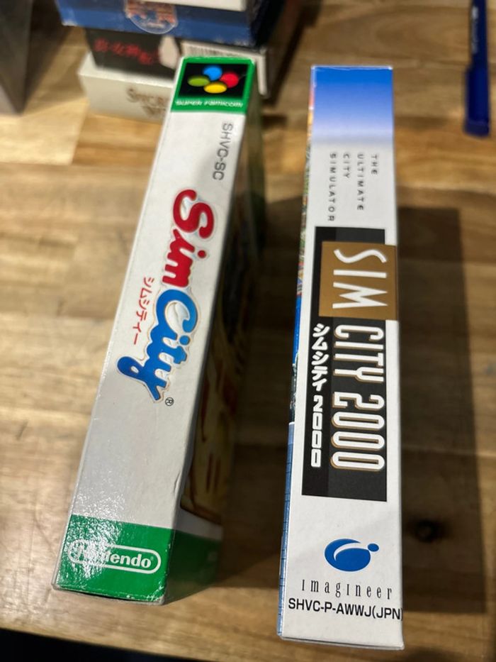 Sim City + Sim City 2000 - Super Nintendo / Nes / Famicom - photo numéro 4