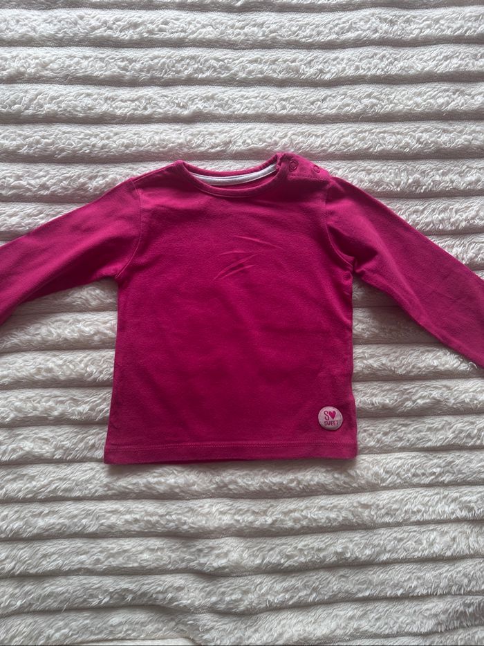 Lot 7 tshirts manches longues 12 mois - photo numéro 6