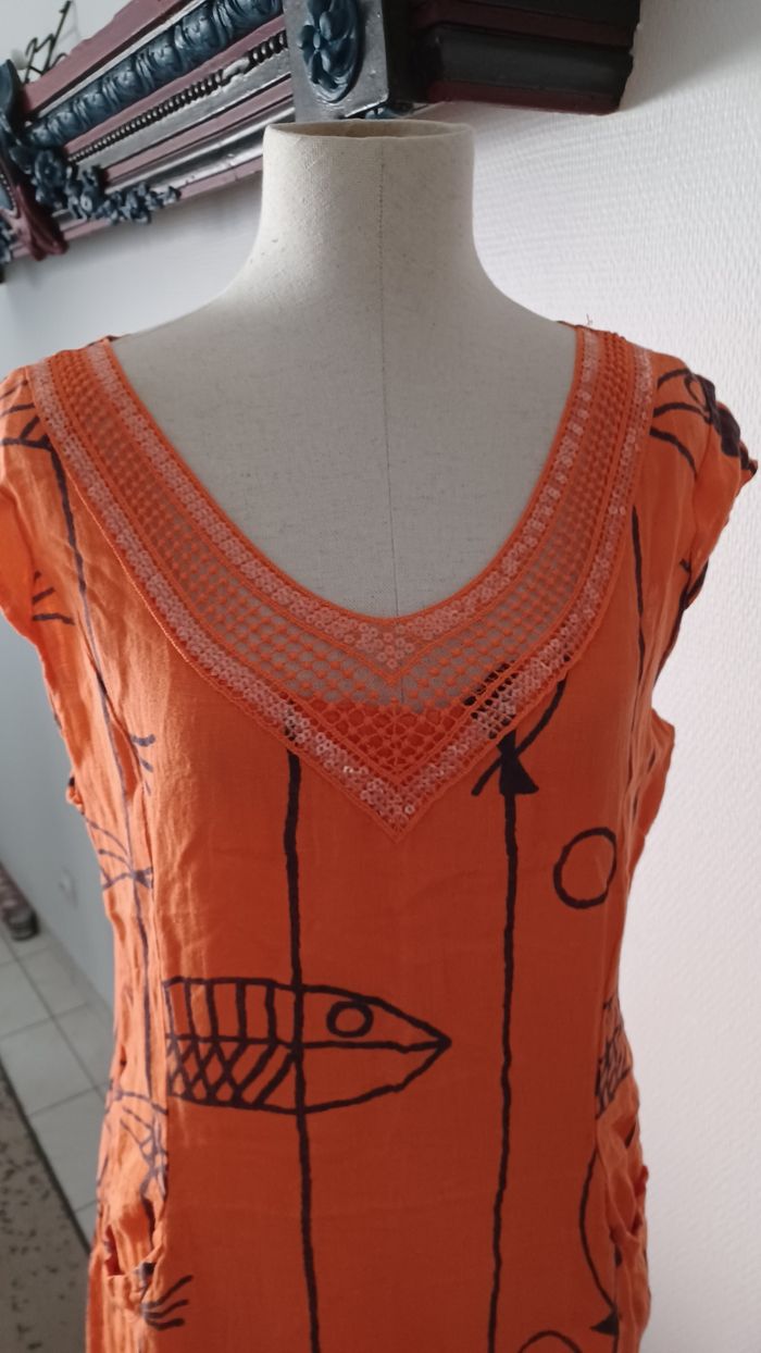 Très jolie robe courte d'été femme - photo numéro 2