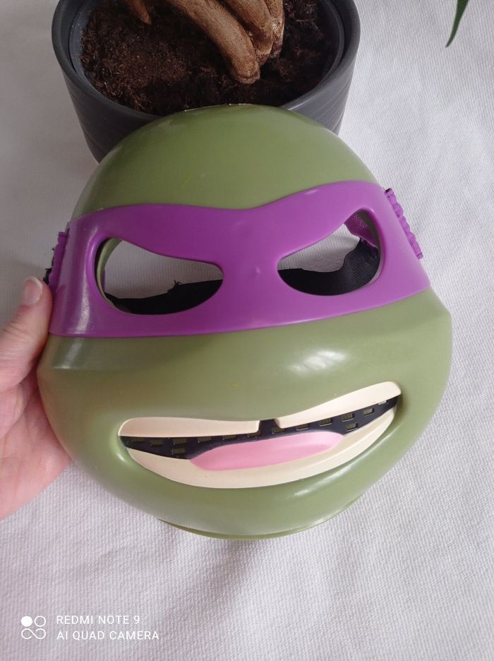 Masque tortues ninja violet / donatelo - photo numéro 2