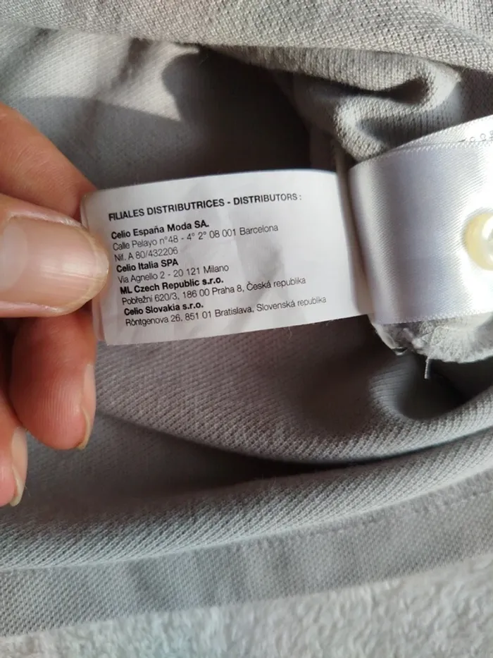 Polo homme gris perle Celio taille XL - photo numéro 6