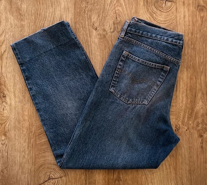 Jean/pantalon bleu Levi's pour homme, taille W 32 (42 taille française) - photo numéro 3