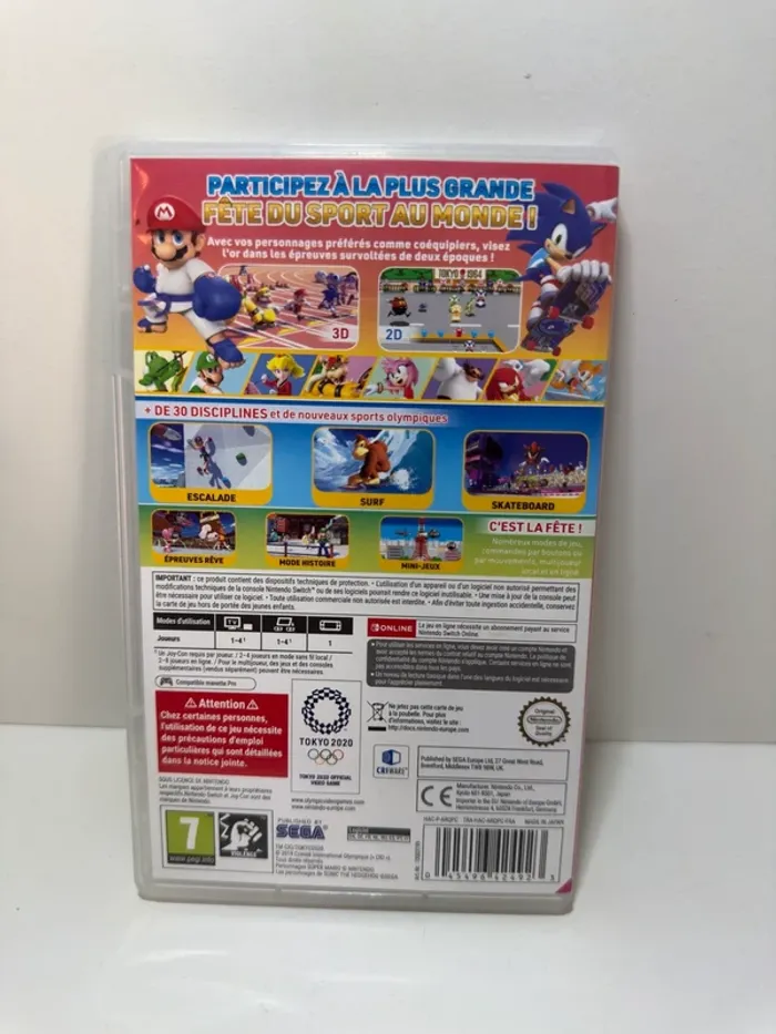 Mario et Sonic aux Jeux Olympiques Nintendo Switch - photo numéro 2