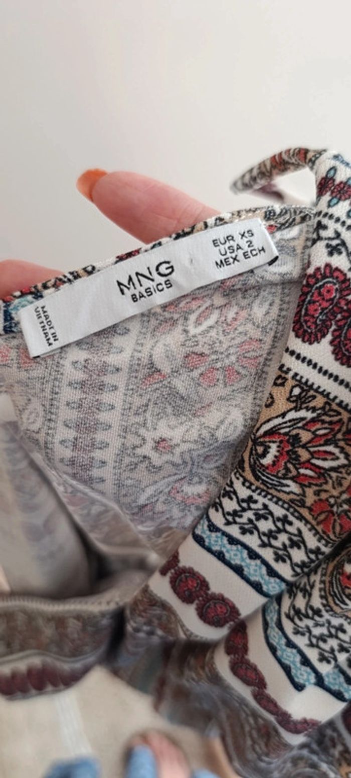 Robe été mini mango taille xs - photo numéro 4