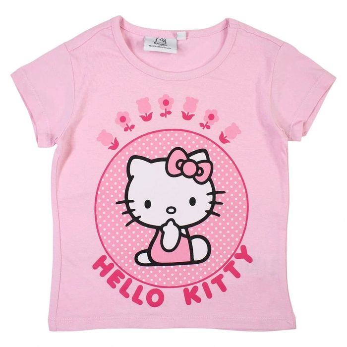 Tee-shirt manches courtes Hello Kitty neuf avec étiquette taille 3 ans