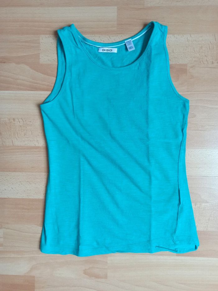 Débardeur bleu 12 ans Okaïdi