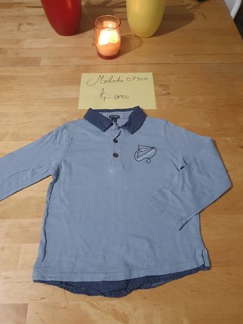 t shirt manches longues 4 ans kiabi