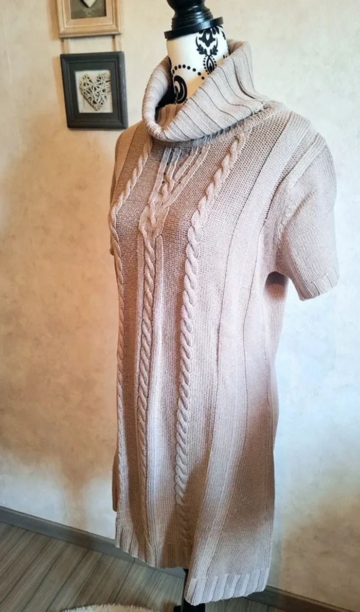 Jolie robe pull femme taille M - photo numéro 3