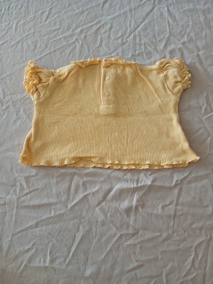 Tee-shirt manches courtes 6 mois - photo numéro 3