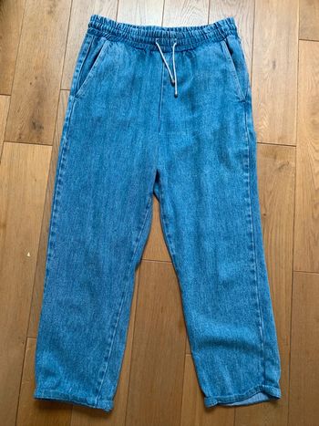 Pantalon denim coupe ample | Taille 38
