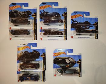 Hot Wheels Batmobiles 2024 Série Complête