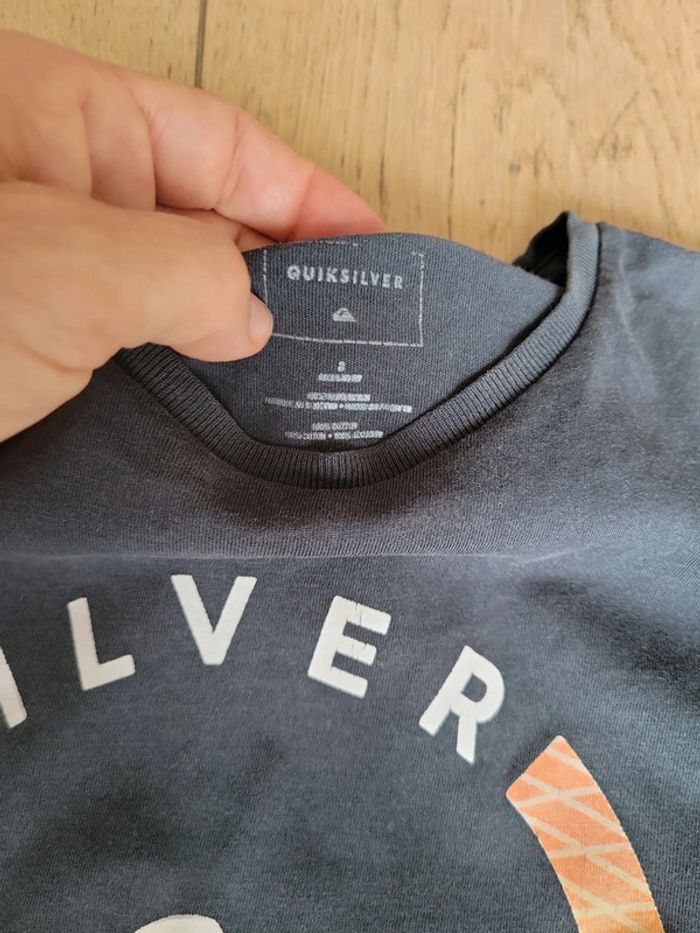 Tee-shirt garçon quiksilver - photo numéro 3