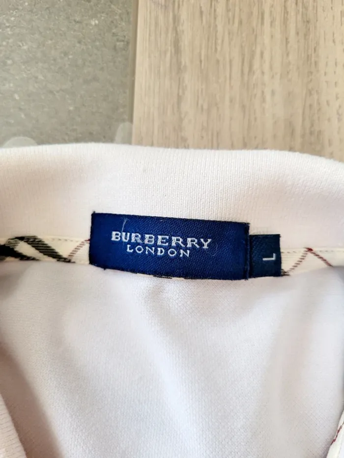 Polo en L burberry - photo numéro 3