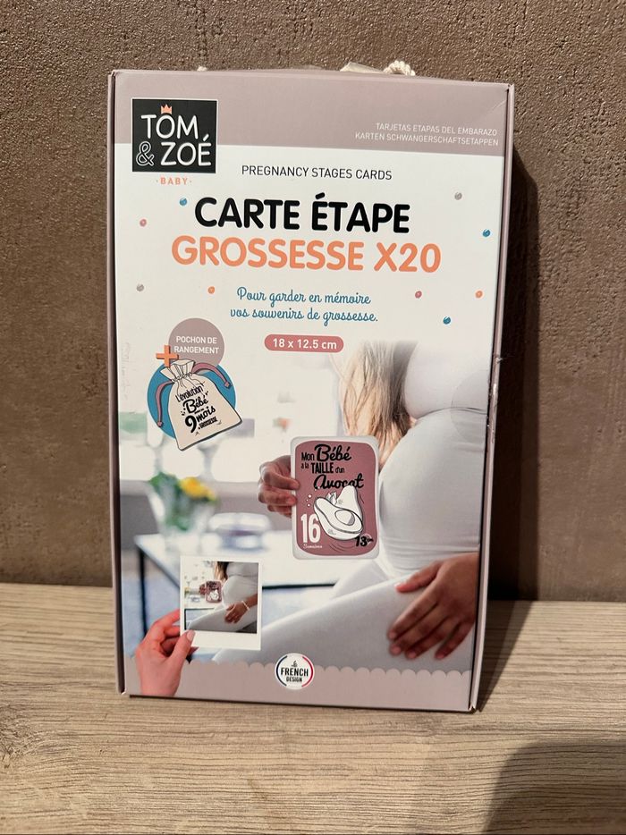 Carte étape grossesse