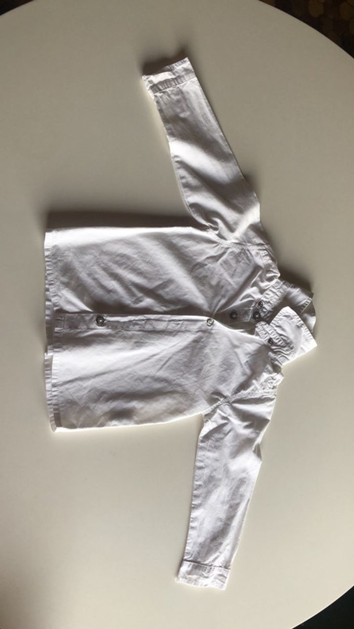 Chemise blanche 18 mois