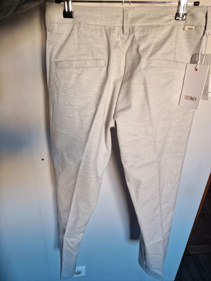Pantalon tailleur gris reiko - photo numéro 4