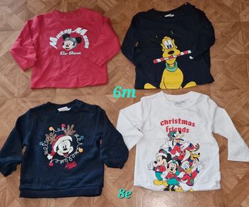 Lot 4maillot disney 6mois