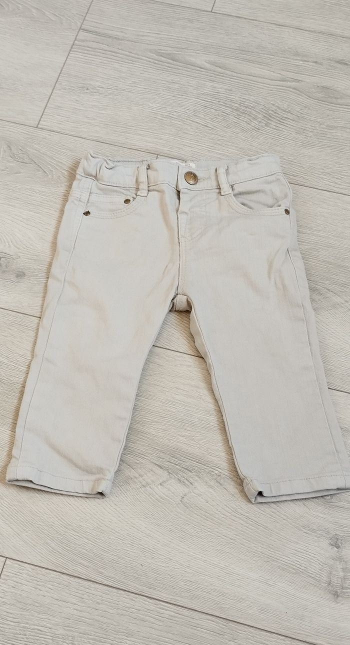 Jean garçon 6/9mois Zara - photo numéro 1