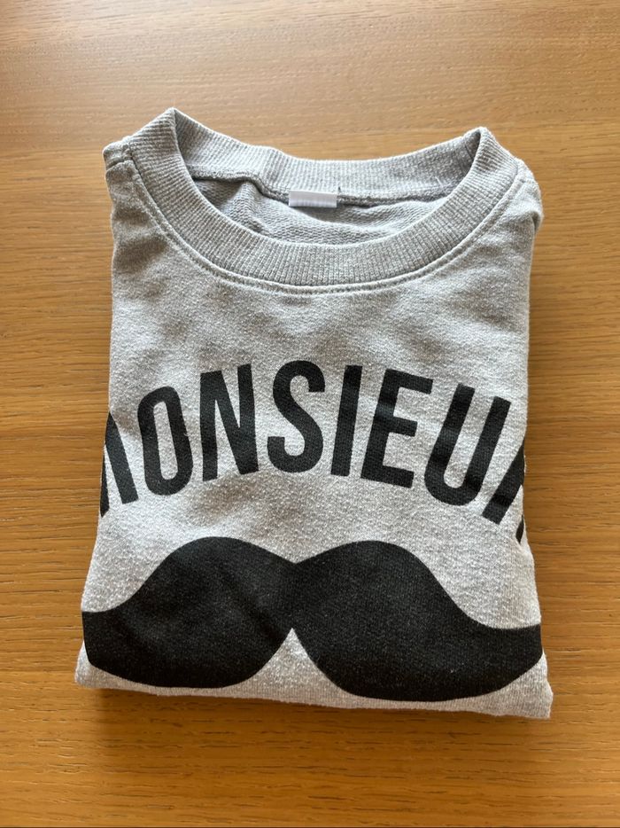 Pull Zeeman gris monsieur - photo numéro 7