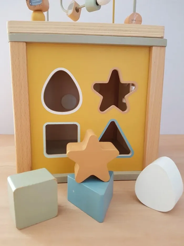 Little dutch cube d'activités en bois Little goose - photo numéro 3
