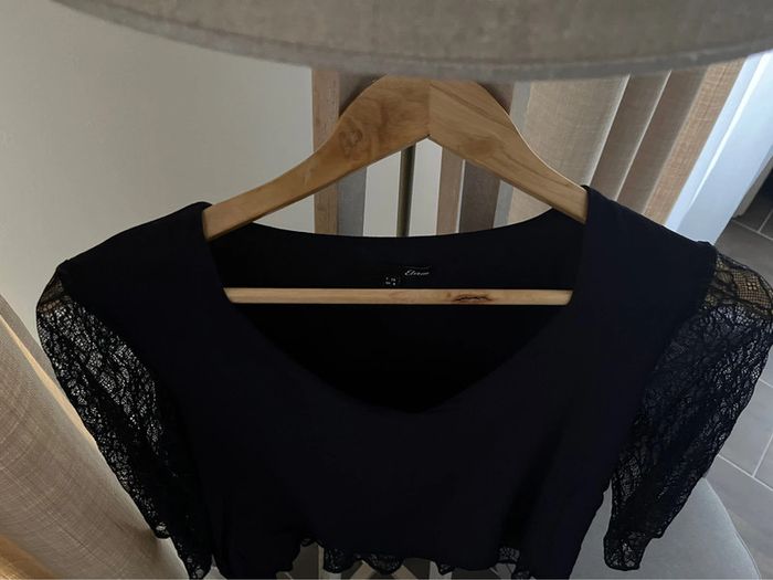 Chemise bleu nuit etam - photo numéro 3