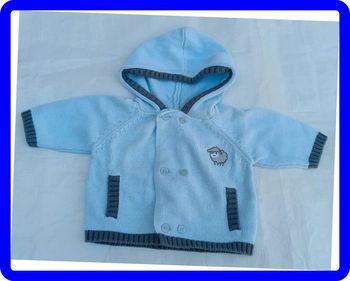 Gilet 1 mois P'tit bisou