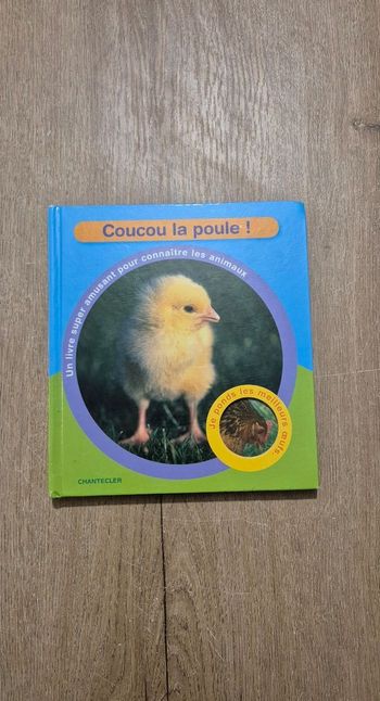 Livre Coucou la poule