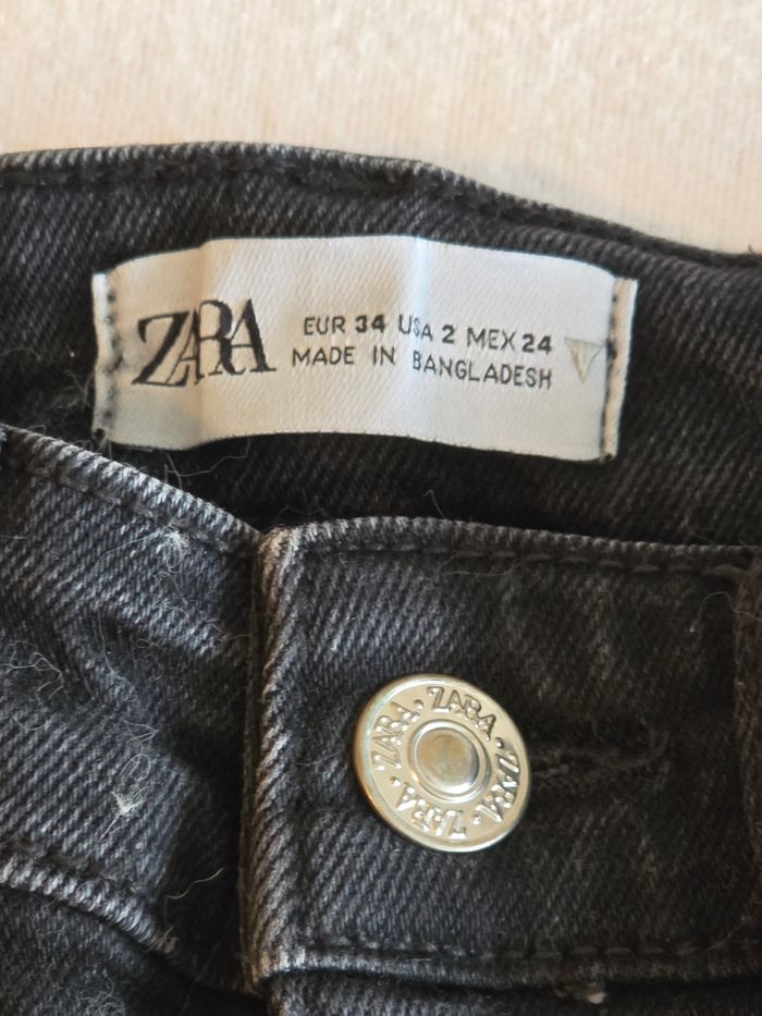 Jeans noir femme Zara - photo numéro 6