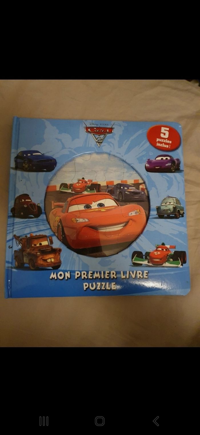 Mon Premier Livre Puzzle Cars 2