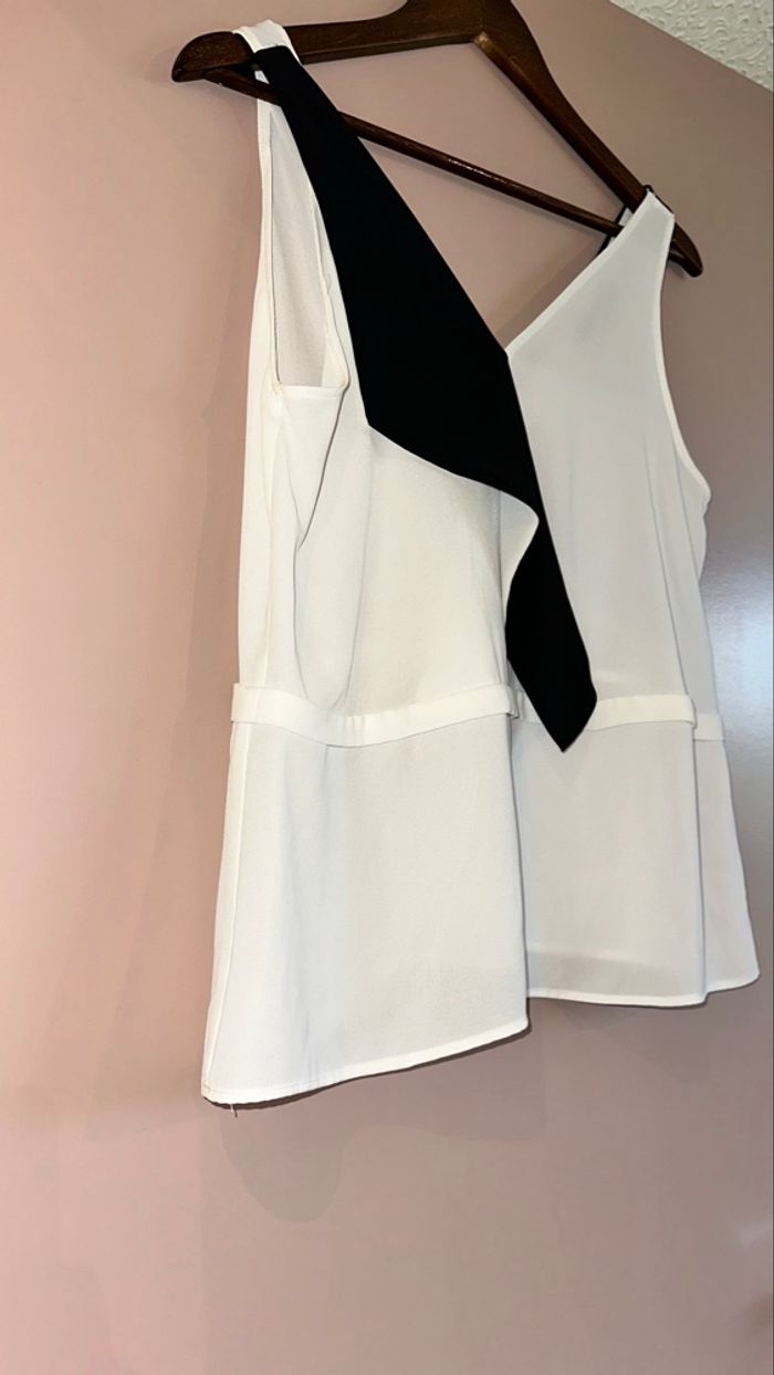 Chemisier débardeur Zara taille L - photo numéro 3