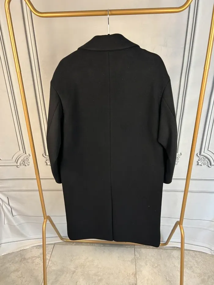 Manteau long Noir Galeries lafayette T.36 neuf - photo numéro 6