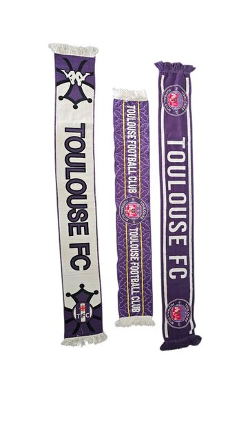 Lot 3 echarpes TFC Toulouse fc