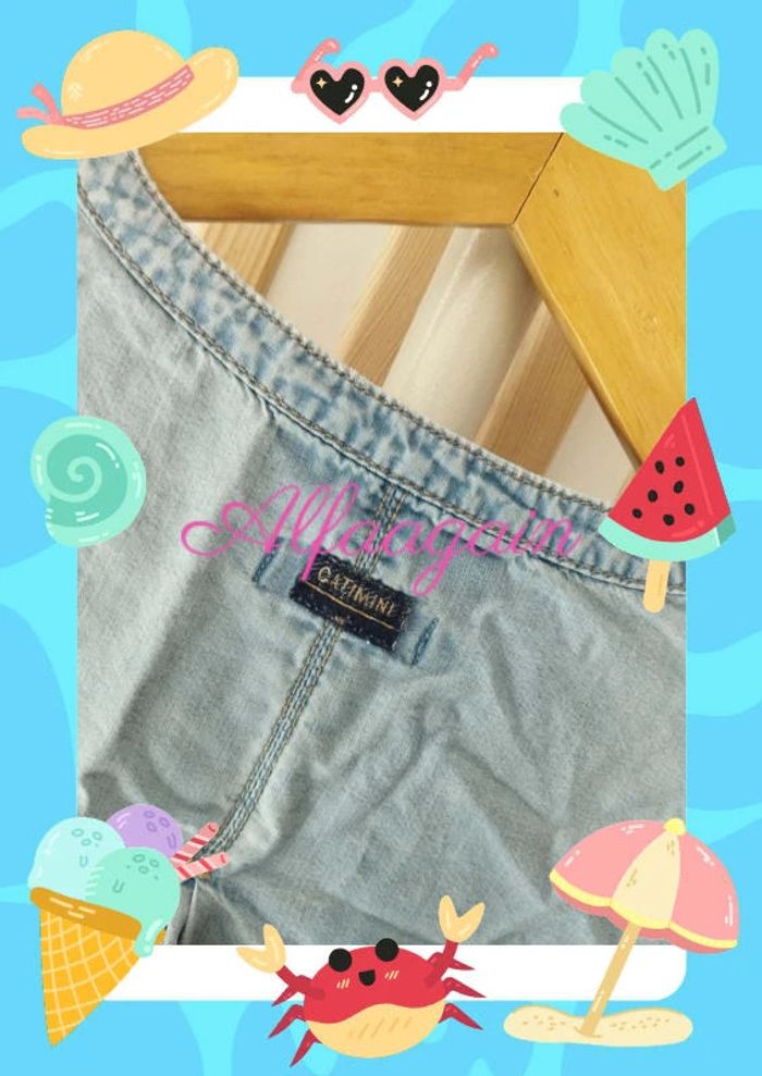 Chemise longue jean 8ans catimini jungle dream - photo numéro 9