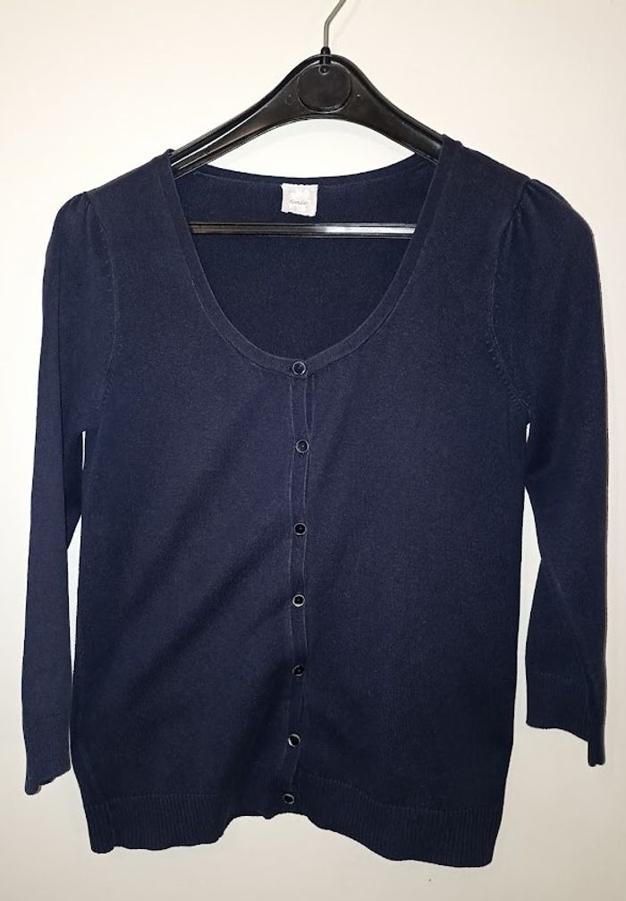 Gilet Cardigan Bleu Marine Camaïeu - Chic et Polyvalent ! - photo numéro 2